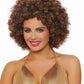 Unisex Afro Wig - Brown