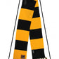 Hufflepuff Patch Striped Scarf