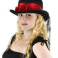 Gothic Rose Top Hat