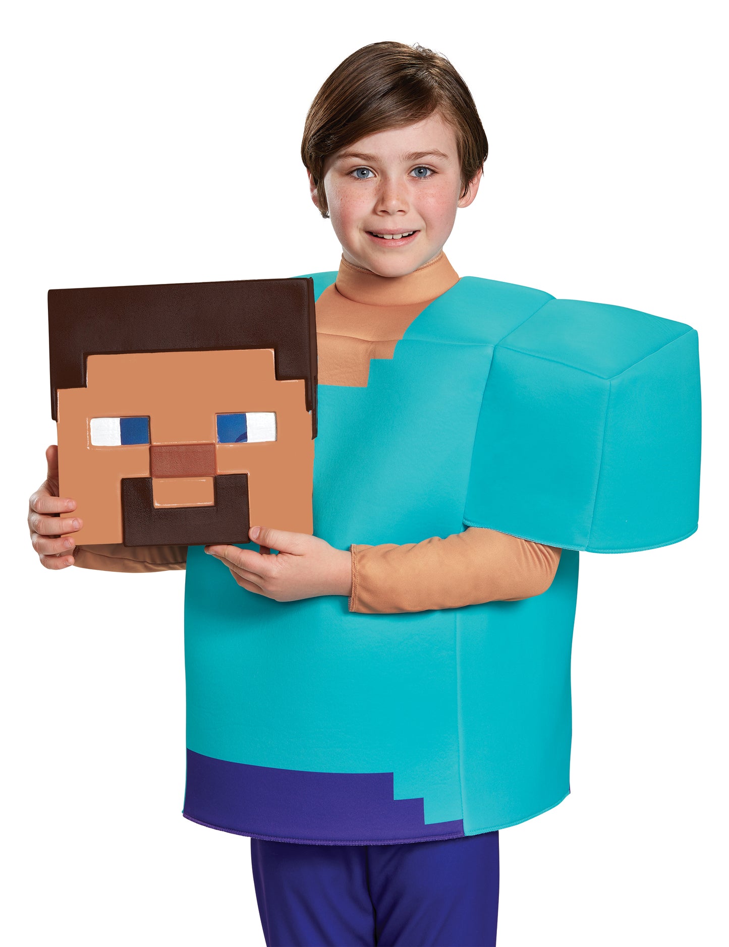 Kids Minecraft Steve Costume (Classic)