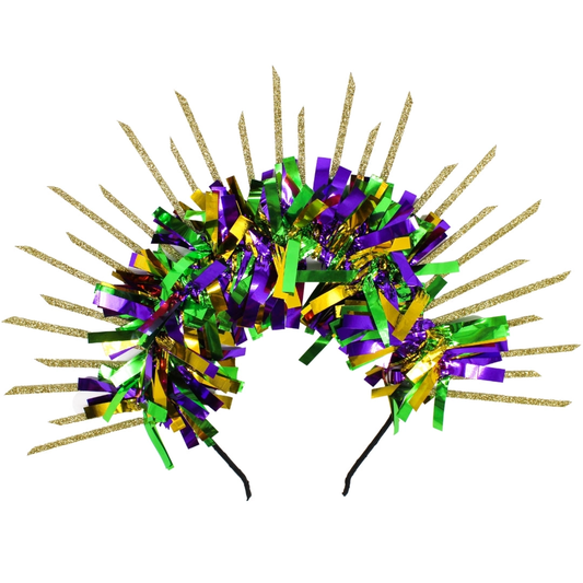 Mardi Gras Halo Crown Headband