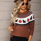 Halloween Pullover Knit Sweater Top