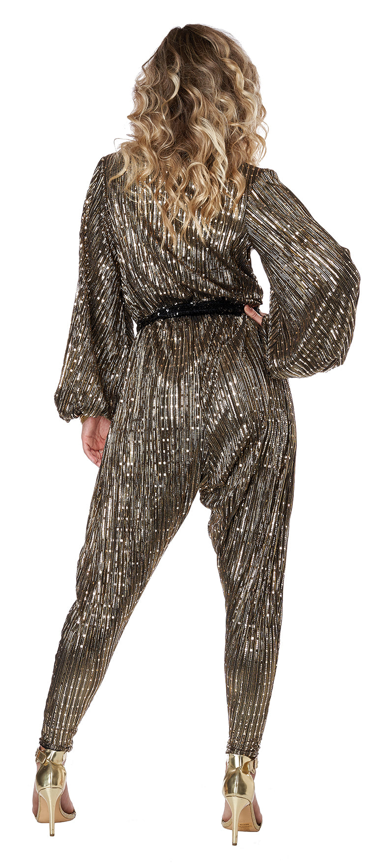 Gold Disco Queen Costume