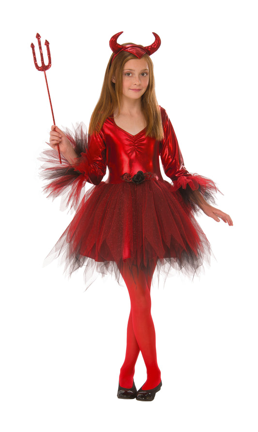 Girls Classic Devil Costume