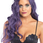 Long Mermaid Wavy Wig - Purple