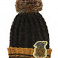 Hufflepuff Heathered Pom Beanie