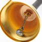 Gold Christmas Hand Bell with Wooden Handle V3