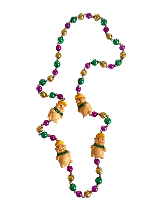 Specialty Beads - Mardi Gras Pigs