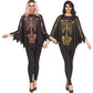 Glitter Skeleton Poncho