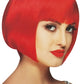 Adult Deluxe Sassy Wig: Neon Red