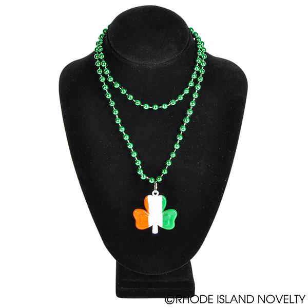 Irish Flag Shamrock Bead (12ct.)