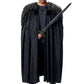 Medieval King Cape - Black