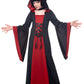 Hooded Robe: Red/Black