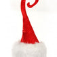 Curly Q Santa Plush Hat