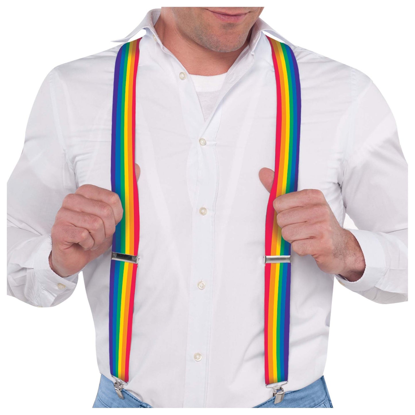 Suspenders: Rainbow - O/S