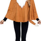 DLX. Animal Poncho - Fox