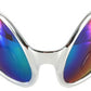 Alien Close Encounter Glasses: Silver