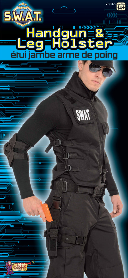 S.W.A.T. Leg Holster & Gun