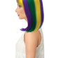 Women's Multi Colored Mardfi Gras Bob Wig