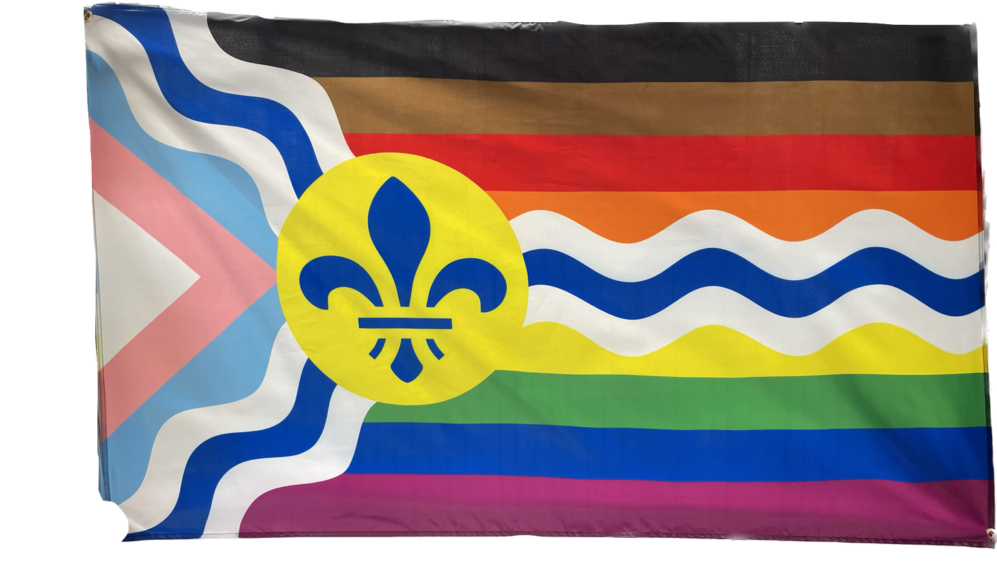 St. Louis Inclusive Pride Flag - 3'x5'