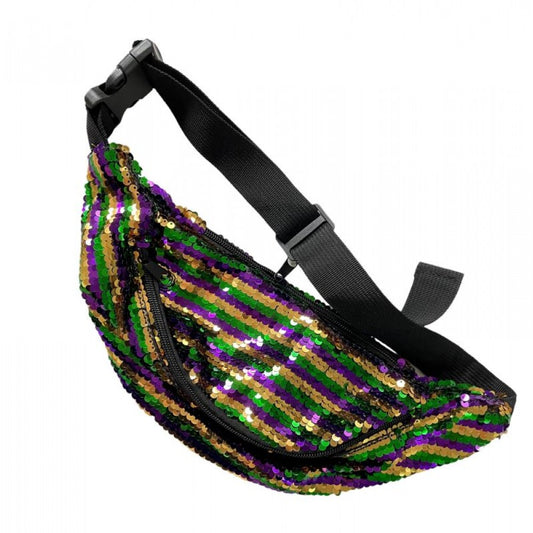 Mardi Gras Sequin Bag