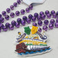 Specialty Beads - Steamboat on Purple Beads