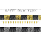 Happy New Year Banner Kit (4pk.)