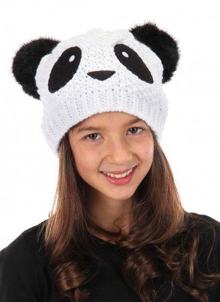 Panda Knit Beanie