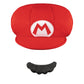 Mario Hat & Mustache Kit - Child