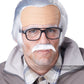 Rude Grandpa Wig: White