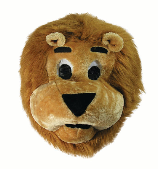 Plush Animal Mascot Head: Lion