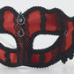 Venetian Half Mask w/ Glasses Arms