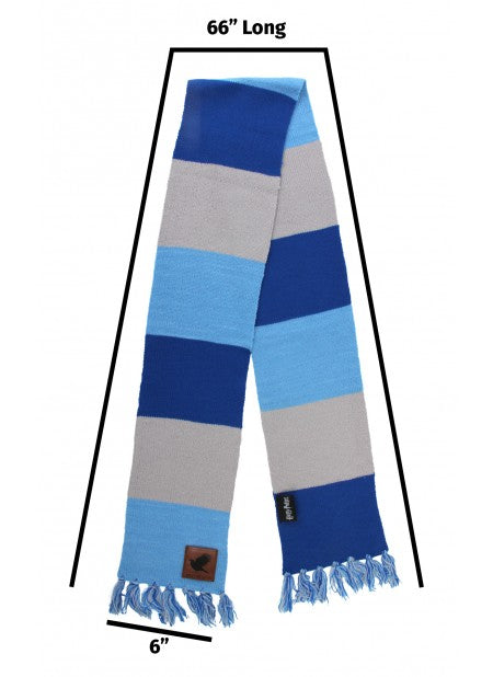 Ravenclaw Patch Striped Scarf