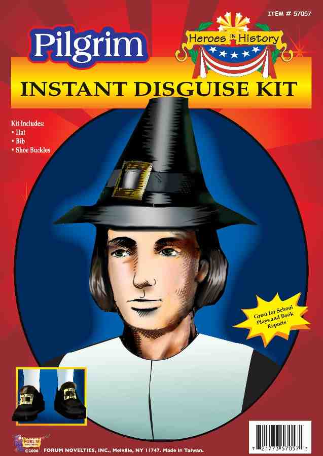 Instant Disguise Kit: Pilgrim