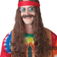 Hippie Man Wig: Brown