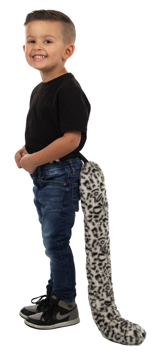 Deluxe Snow Leopard Plush Tail