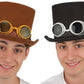 Top Hat w/ Goggles - Black