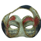 Venetian Open Top Masquerade Mask: Red