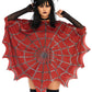 Glitter Web Poncho
