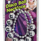 70's Disco Ball Necklace