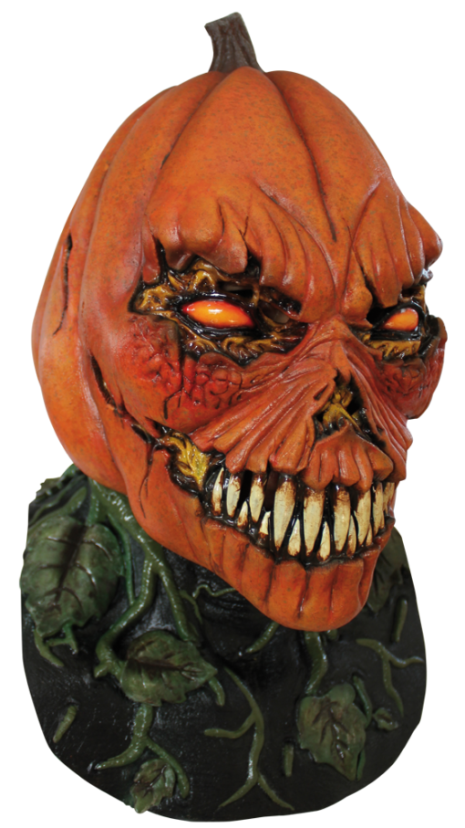 Possesed Pumpkin Latex Mask