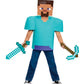 Kids Minecraft Steve Costume (Classic)