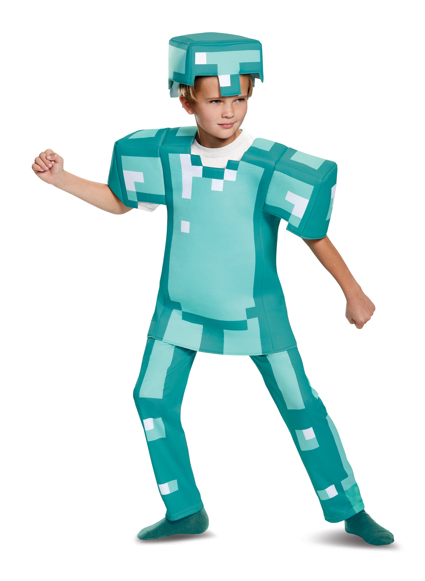 Kids Deluxe Minecraft Armor Costume