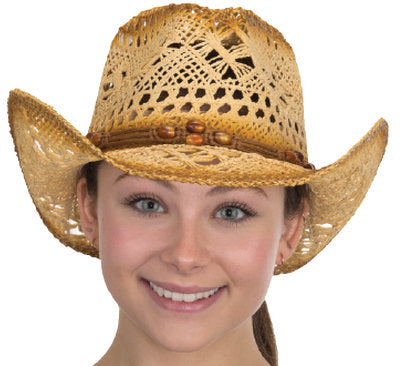 Antique TOYO Western Cowboy Hat: Tan