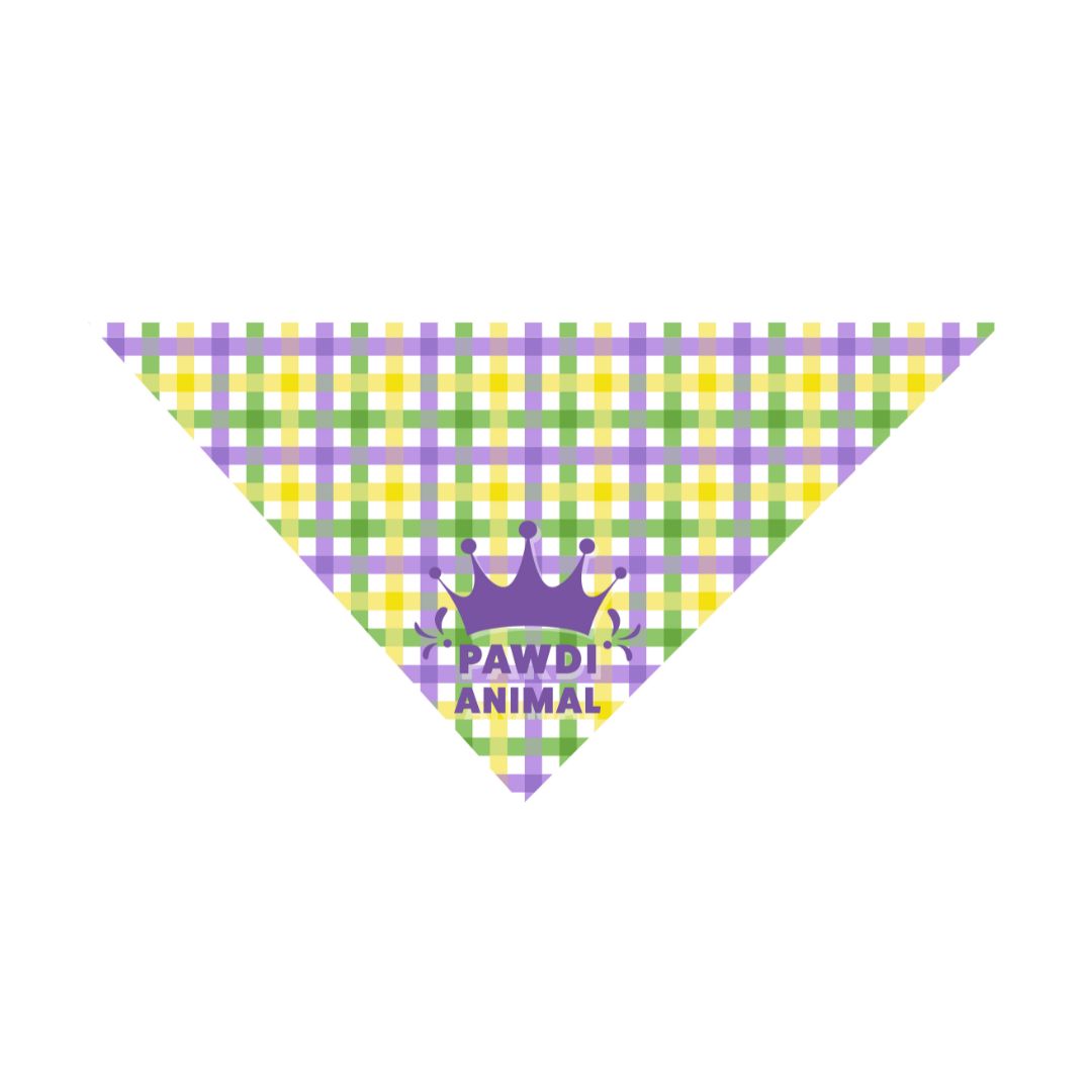 Mardi Gras Pet Bandana