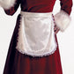 Mrs. Claus Satin Apron