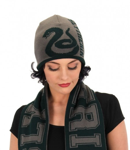 Slytherin Reversible Knit Beanie