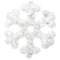 Snowflake Hanging Tinsel Decoration