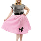 Poodle Skirt: Pink