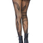 Snake Fishnet Tights - O/S